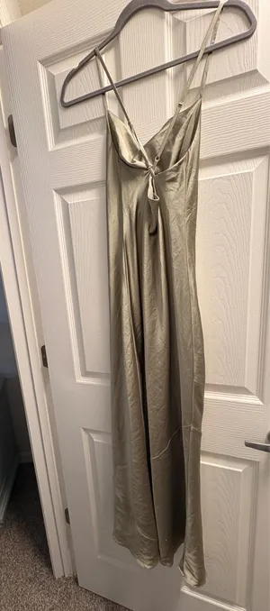 Show Me Your Mumu Tuscany Slip Dress Moss Green thumbnail 4