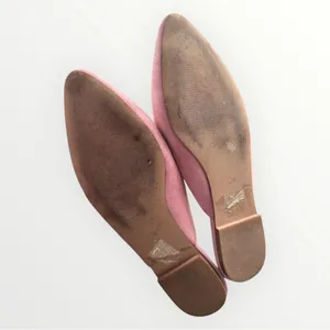 Madewell The Remi Mule in Pink Suede thumbnail 5