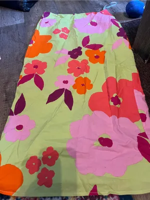Sabo skirt floral print print midi skirt size 4 thumbnail 7