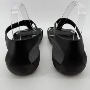 Crocs Serena T-Strap Open Toe Flip Sandal Black Women 11 Slingback Casual thumbnail 4