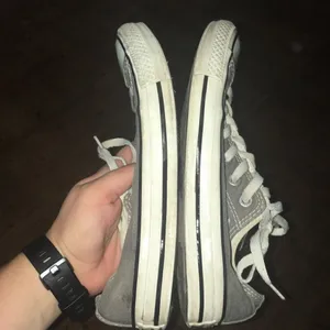 Converse, Chucks gray low top boat shoes thumbnail 4