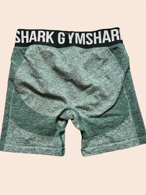 Gymshark Flex Shorts in Dark Green Marl thumbnail 3