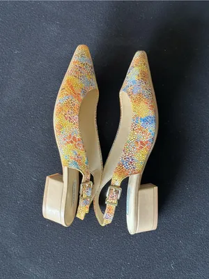 Alex Marie “Charlyn” Sling back block heels thumbnail 2