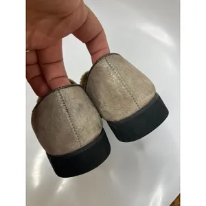 Hush Puppies nineteen fifty eight heirloom silver loafers slip on women's size 8 thumbnail 5