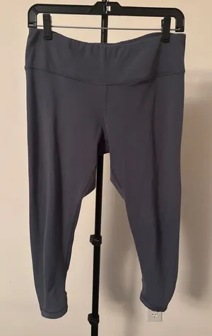 Yogalicious High-Rise Charcoal Gray Leggings thumbnail 1