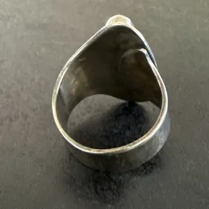 Vintage New Mexico Native American Turquoise‎ Ring Stamped RB-adjustable thumbnail 7
