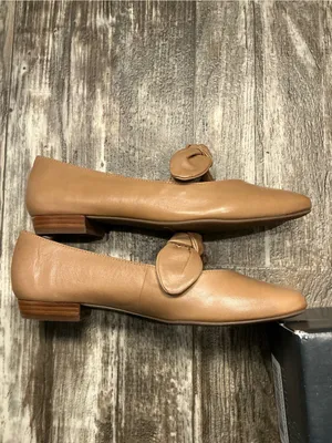 Bernardo Tan Knot-Detail Ballet Flat Size 7 thumbnail 13