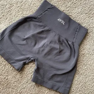 AYBL Gray Seamless Shorts thumbnail 1