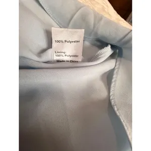 NWT Princess Polly Talking About Love Mini Dress Blue Babydoll Halter‎ Tiered 8 thumbnail 9