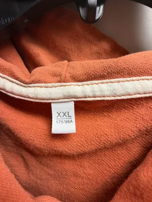 Hoodie Orange Size XXL thumbnail 3