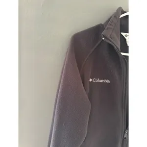 Columbia Womens Black Full Zip Fleece Jacket XL Outdoor Mock Neck‎ Small thumbnail 2