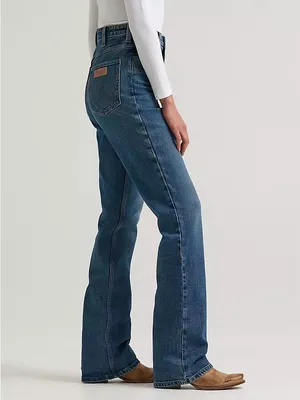 Wrangler’s High Rise Rodeo Bootcut Riding Jeans thumbnail 3