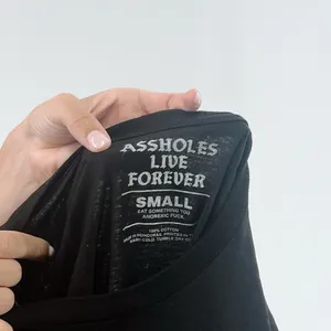 A**holes Live Forever Black Short Sleeve T-Shirt Size Small thumbnail 3