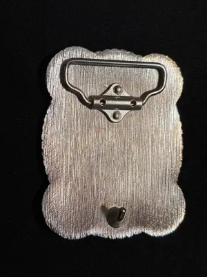 Western 4x3 Hooey Red Silver Cowboy Belt Buckle for 2'' Belt Hebilla Vaquero Unisex I have a couple of these, so let me know if you want to make a deal for more than 1. thumbnail 4