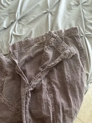 Free People Brown Plaid Utility Overalls Jumpsuit Size Medium thumbnail 10