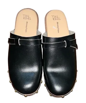 Time And Tru Black Wedge Heels(Size 6) thumbnail 1