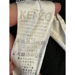Kenzo Allover Tiger Logo Classic men’s black Sweatshirt medium thumbnail 6