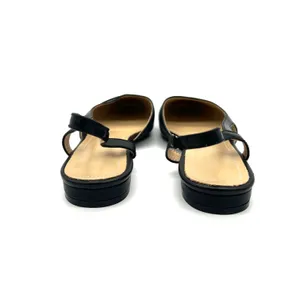 Genuine Leather Sandals Loafers Flats Slip On Office Shoes Pumps Sling back thumbnail 5