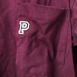 VS Pink | burgundy long sleeve thumbnail 2