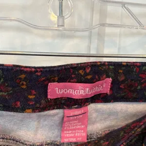Woman Within Floral Denim Jacket And Jeans Set Size 12W/16W‎ thumbnail 9