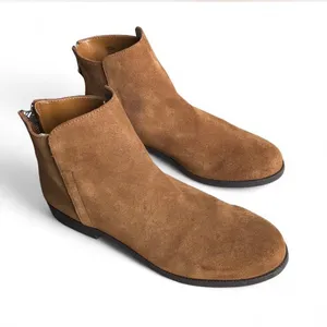 Steve Madden Women’s Tan Suede Ankle Booties with Back Zip Size 10M thumbnail 8
