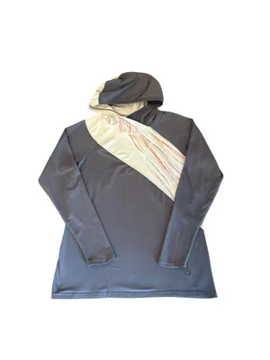 Mountain Hardwear Sweatshirt Gray Athletic Pullover Hiking Hoodie Womens Large thumbnail 6