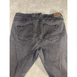 madewell 9in high rise skinny 36 Tall Button‎ Fly Fray thumbnail 9