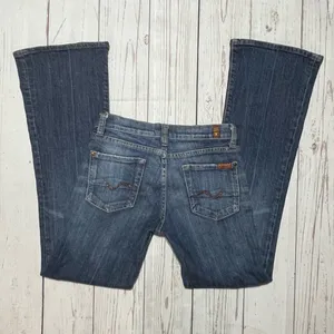 7 for All Mankind Bootcut Jeans Size 27 thumbnail 4