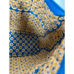 Vera Bradley Floral Shoulder‎ Bag Yellow Blue Zip Pockets Adjustable thumbnail 5