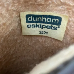 Rare vintage Dunham eskipets brown lined zipper boots size 5 thumbnail 6
