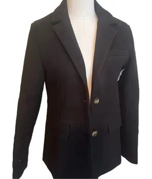 WOMEN’S Black Wool Blend Coast Size Small EUC thumbnail 1