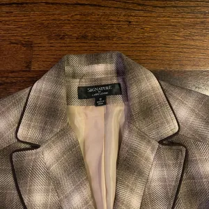 Vintage Plaid Blazer  thumbnail 3