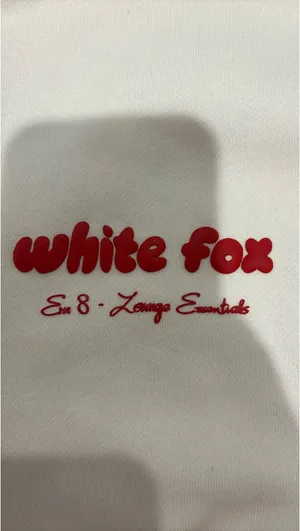 White Fox Era 8 Oversized Hoodie Cherry Cream thumbnail 6