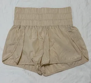 Free People FP Movement The Way Home Vanilla Running Shorts Women Small Athletic thumbnail 1