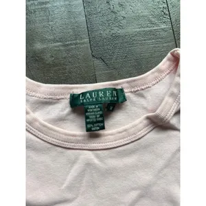 Ralph‎ Lauren Women's Light Pink Arm Pocket Long Sleeve Tee Size 1X thumbnail 10