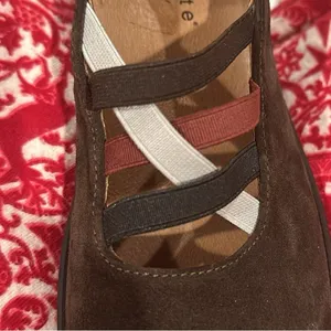David Tate Mika Casual Neutral Suede Brown Slipon Activewear Shoes 7n thumbnail 7