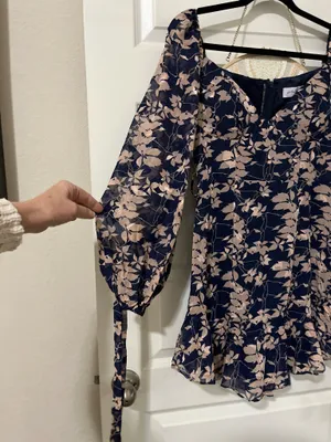Petal & Pup Ruffle Trim Mini Dress thumbnail 3