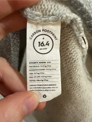 Allbirds Women's Jumper Size S Grey thumbnail 4