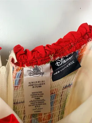 Disney Her Universe Dress Womens Minnie Mouse Icon Summer Fruits size large midi thumbnail 6