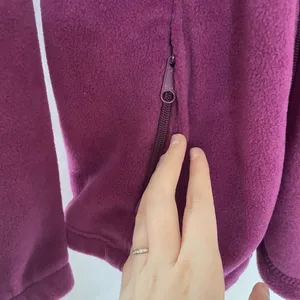 Columbia Womens Fleece Jacket M Full Zip‎ Magenta Warm casual purple pink thumbnail 4