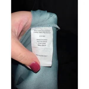 Birdy‎ Grey Amy Dress Sea Glass Chiffon Bridesmaid Gown Size Small Weddi… thumbnail 16