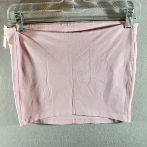 462 | NWT Offline by Aerie Pink Tube Top Bandeau‎ Stretch Cropped Womens Medium thumbnail 2