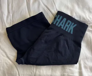 Gymshark Blue Biker Shorts thumbnail 1