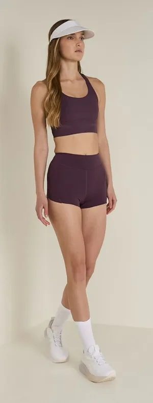 Lululemon Nulux Tight-Fit High-Rise Track Short 2.5" - Arctic Plum - 0 thumbnail 1