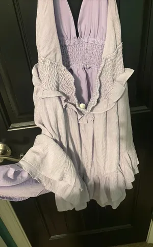 Mustard Seed purple dress thumbnail 1