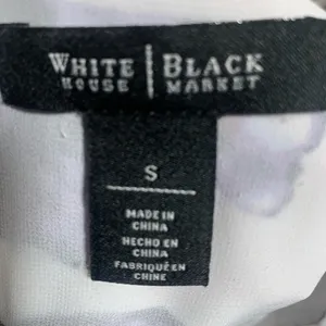 White House Black Market Abstract Floral Strappy Tank Top thumbnail 8