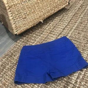 Touch Match Couture Style Japanese Brand Royal Blue Zip Shorts Size Small thumbnail 6