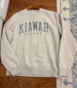Kiawah Island Gear for Sports big cotton Grey Sweatshirt Size Medium thumbnail 1