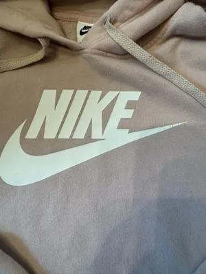 Nike Size XS Baby Pink Hoodie thumbnail 2