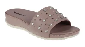 Pink Rose Romika Florenz 07 Josef Seibel Sandal Slide‎ Size 38 US 7-7.5 Rose thumbnail 1